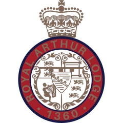 Royal Arthur Lodge No. 1360 crest